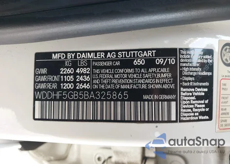 WDDHF5GB5BA325865
